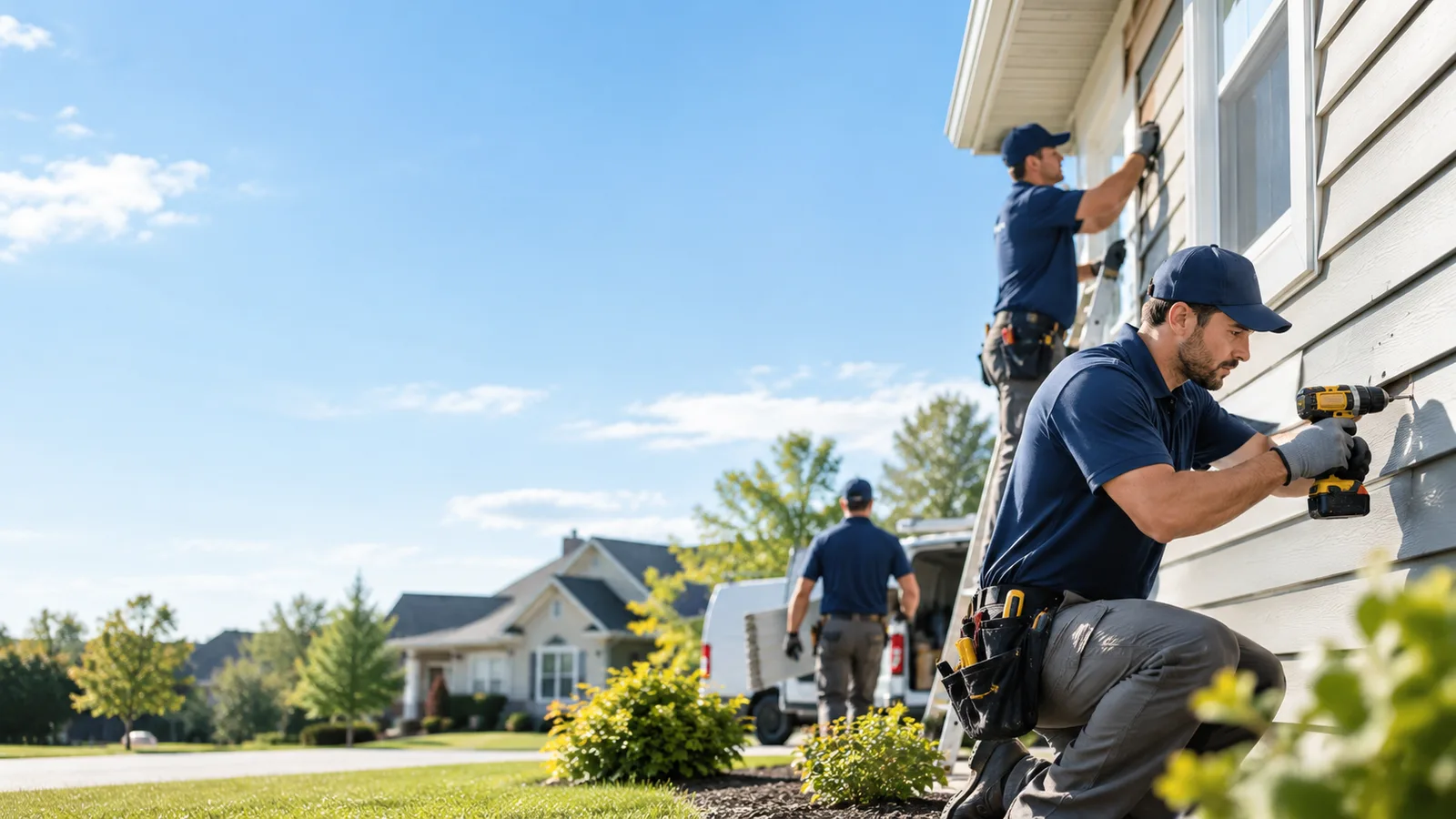 Cracked Siding Repair in Knott, TX